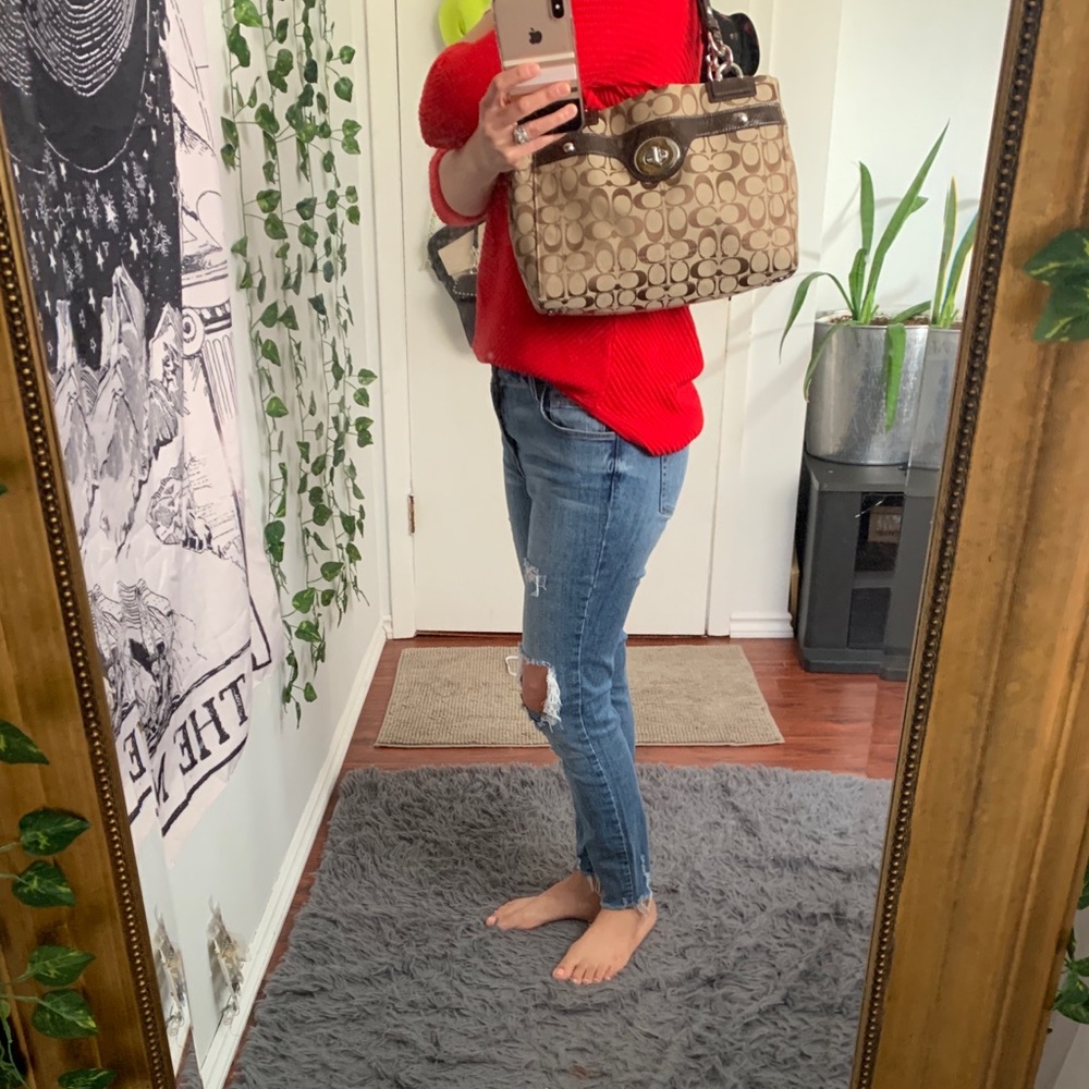 Authentic Coach bag and matching wallet